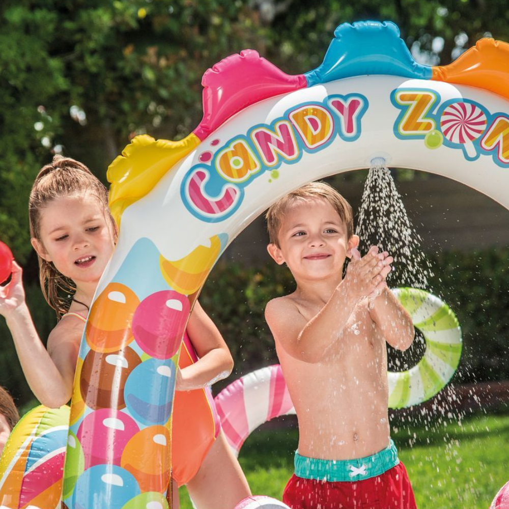 Centro de Actividad Inflable Dulces Candy Zone-5