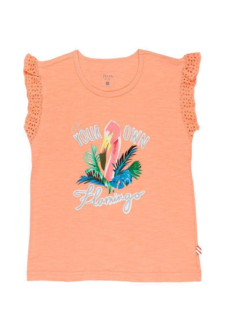 Polera Kids Niña Slub Sunset Ficcus-0