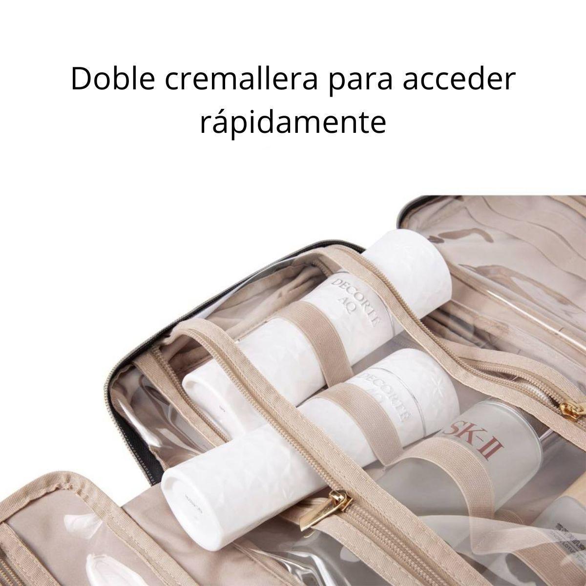 Bagsmart - Neceser kit de viaje con gancho- Turquesa-4