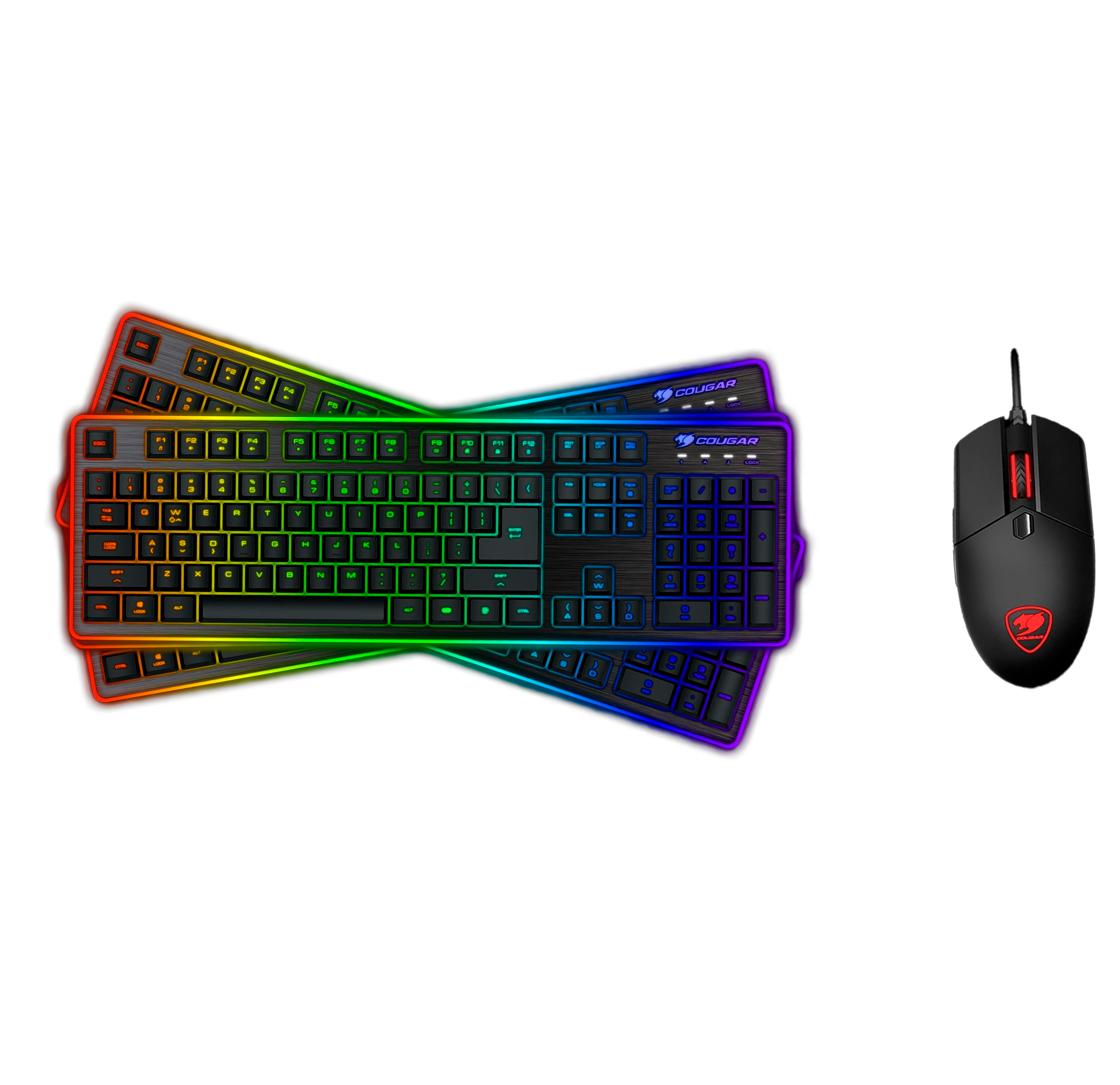 Kit Gamer Mouse y Teclado Cougar Deathfire Ex RGB Anti-Ghosting-16