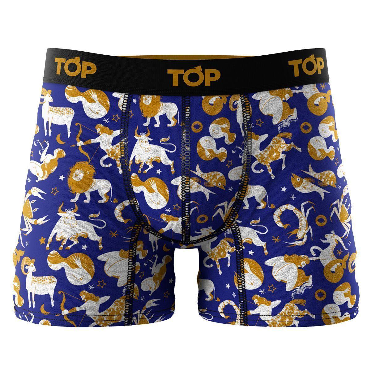 Bóxer Medio Algodón Pack 4 Zodiaco C1 Top-3