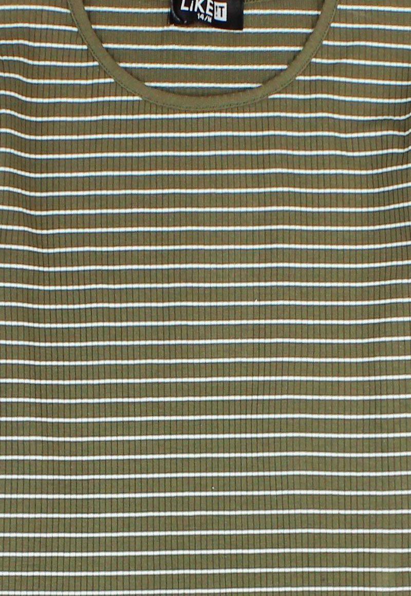 Polera teens niña listada nordic 531-2