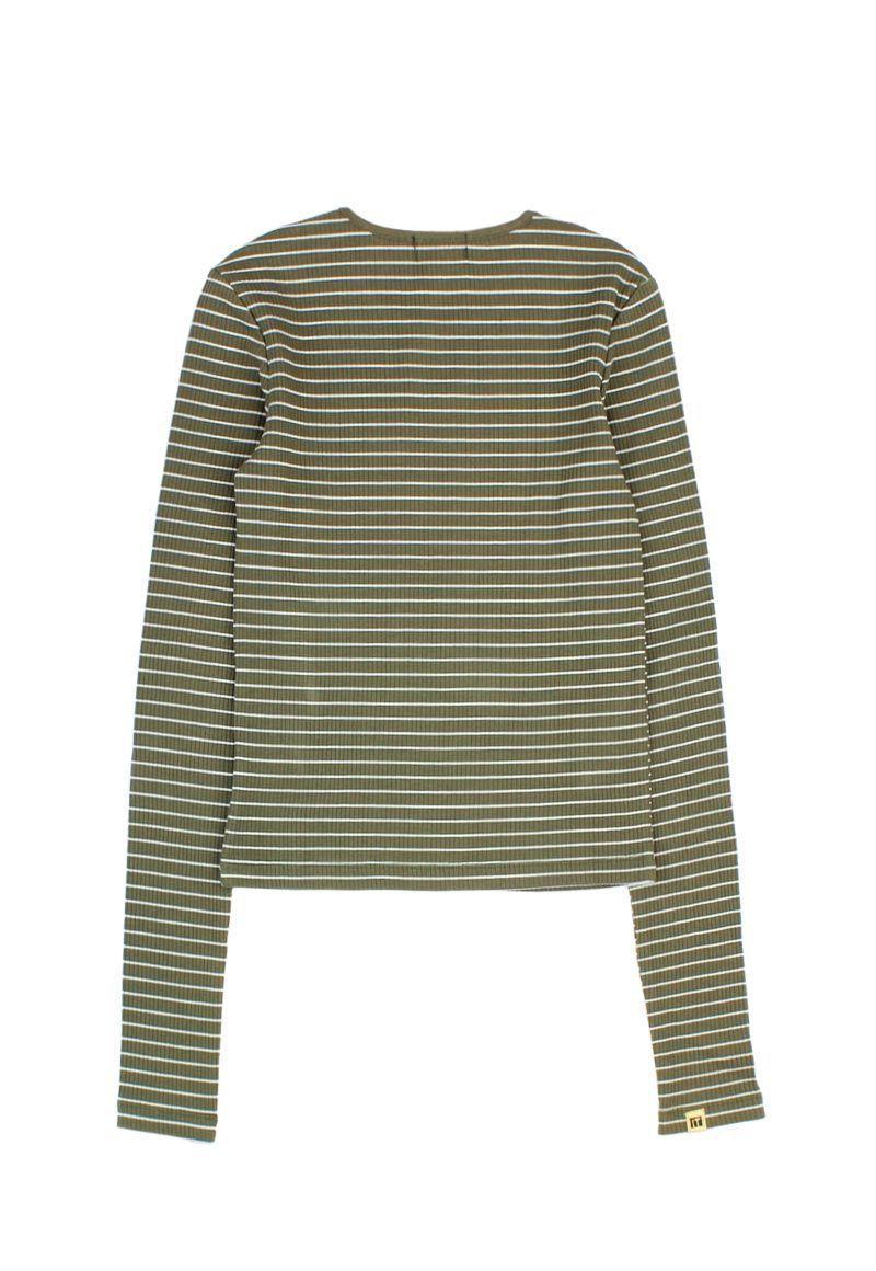Polera teens niña listada nordic 531-1