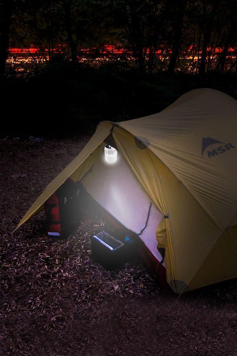 Lámpara LED Solar Control Remoto Blanco-5