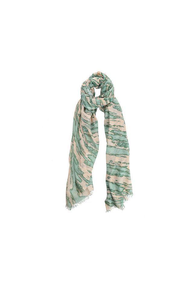 Pañuelo Estampado Forest Verde Humana-0