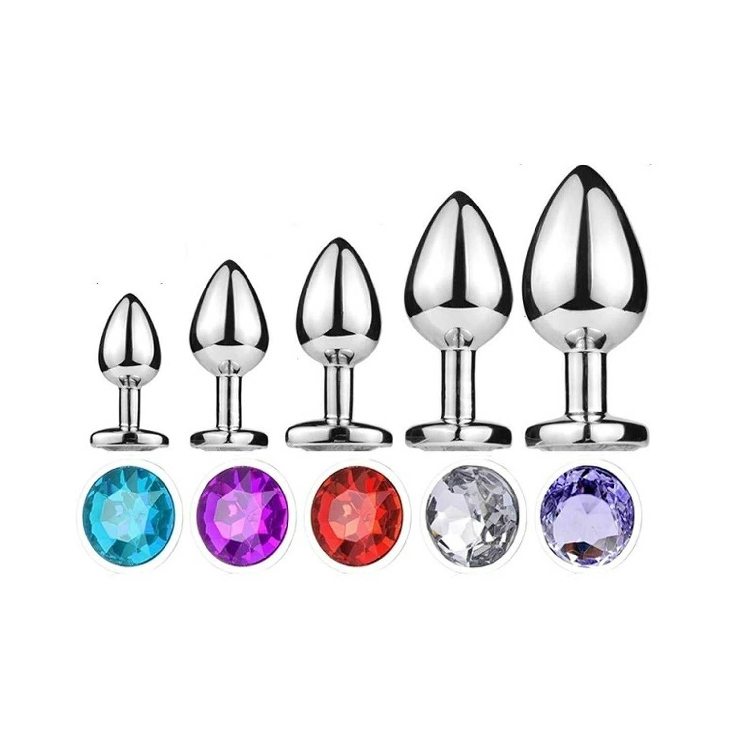 PLUG ANAL CIRCULAR MORADO TALLA M-1