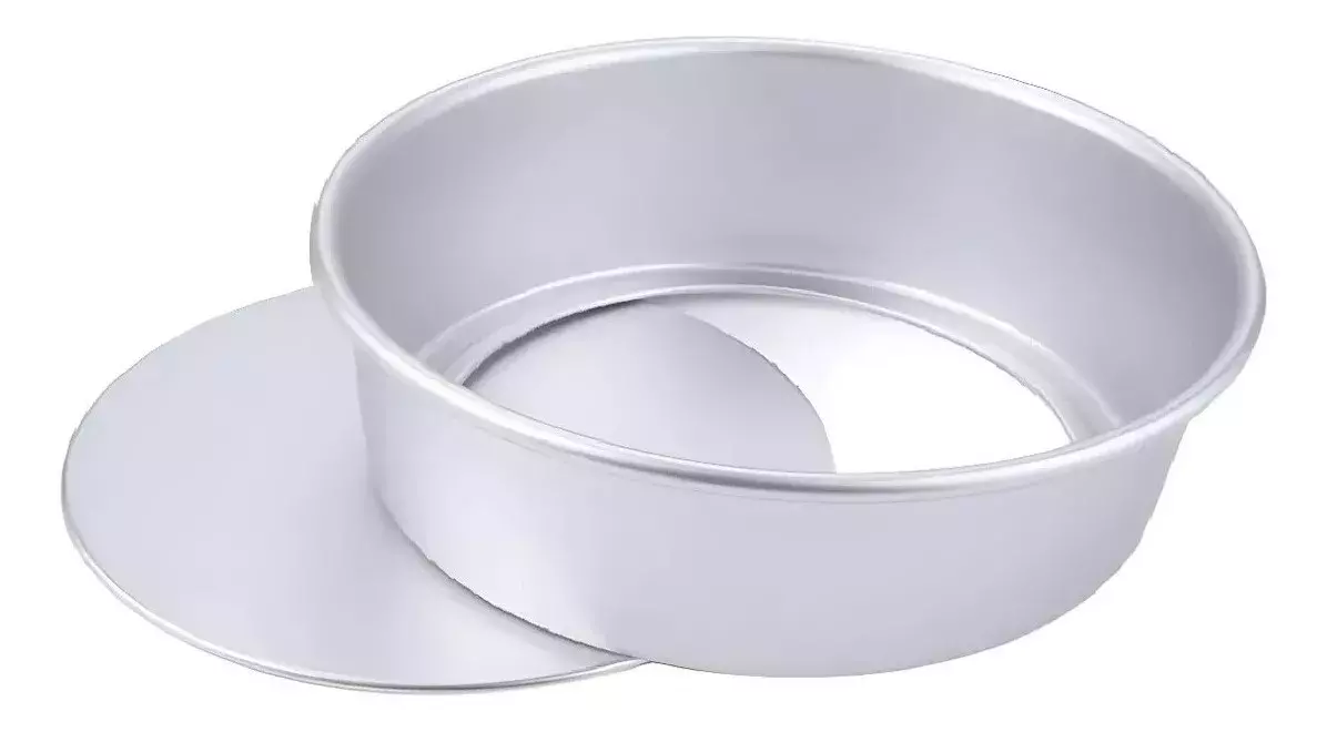 Molde De Aluminio Para Torta Molde Desmontable Molde 22x10cm-0