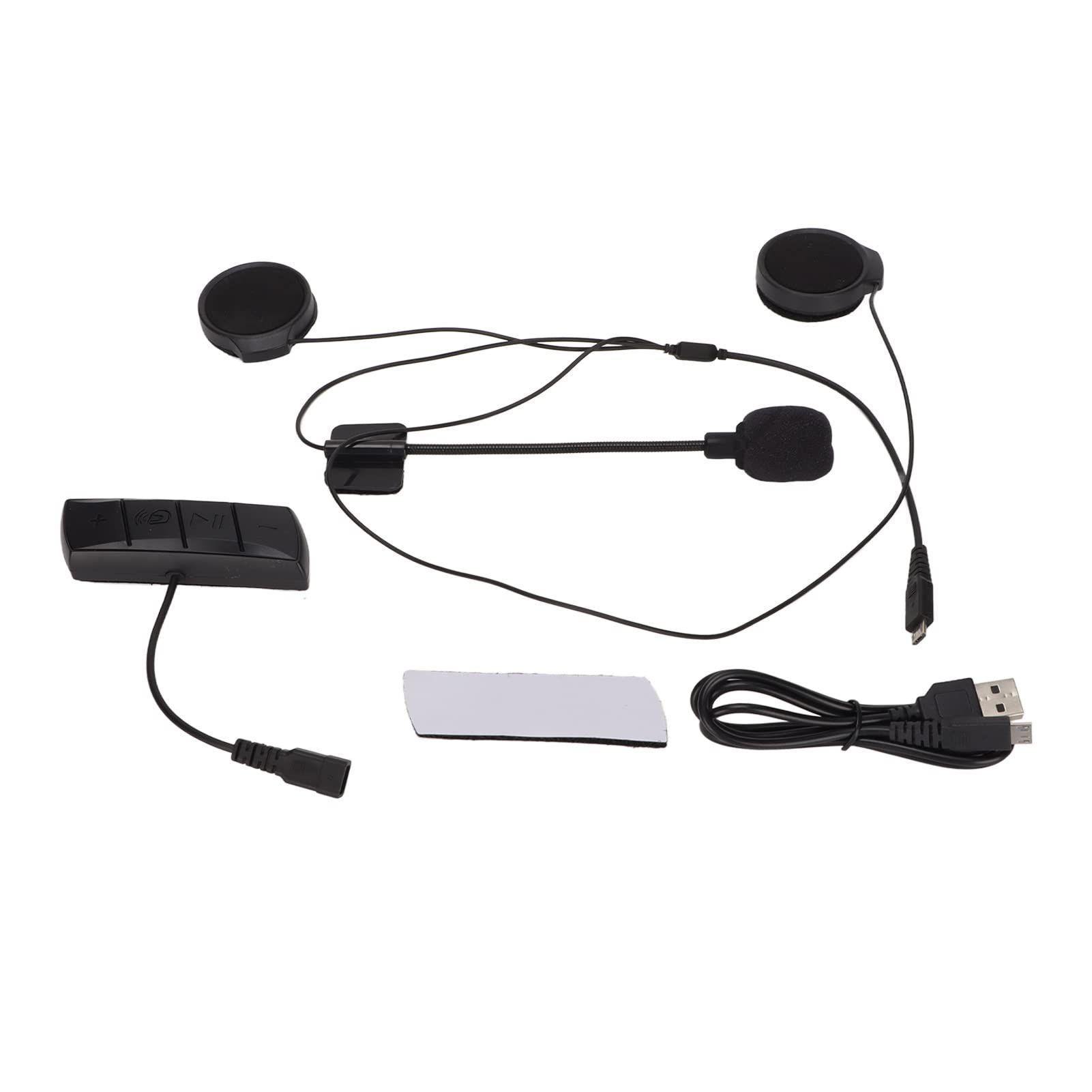 Audífonos bluetooth manos libres radio FM para casco de moto M7-2