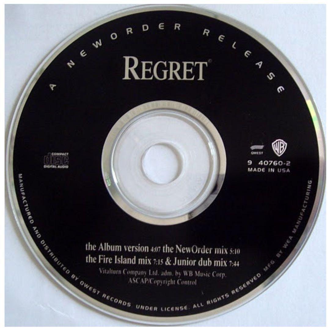 NEW ORDER - REGRETS CD SINGLE USADO-2
