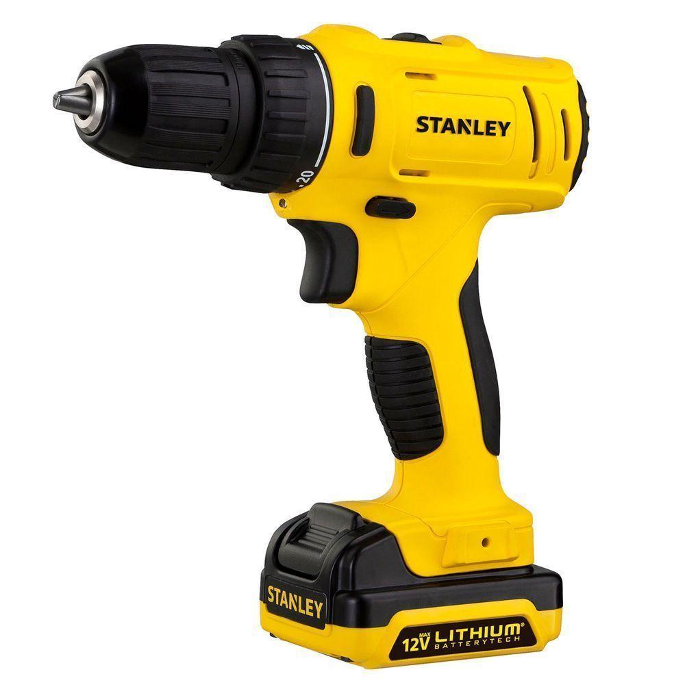 Taladro Rotación 12V + 2 Baterías  Scd121S2K-B2  Stanley-1