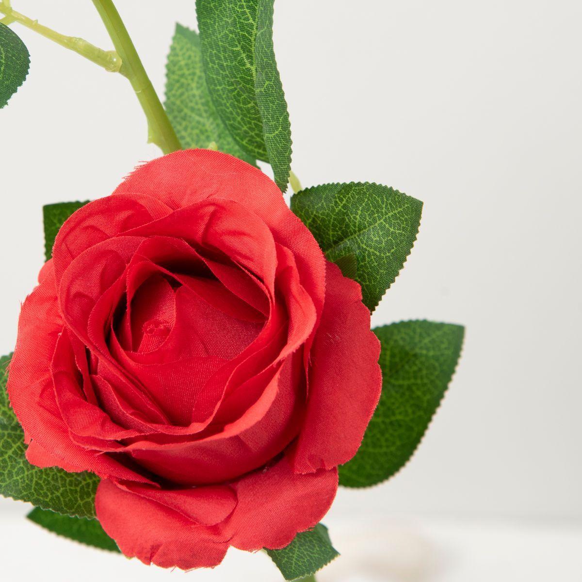 Rosa Artificial Roja 46cm-2