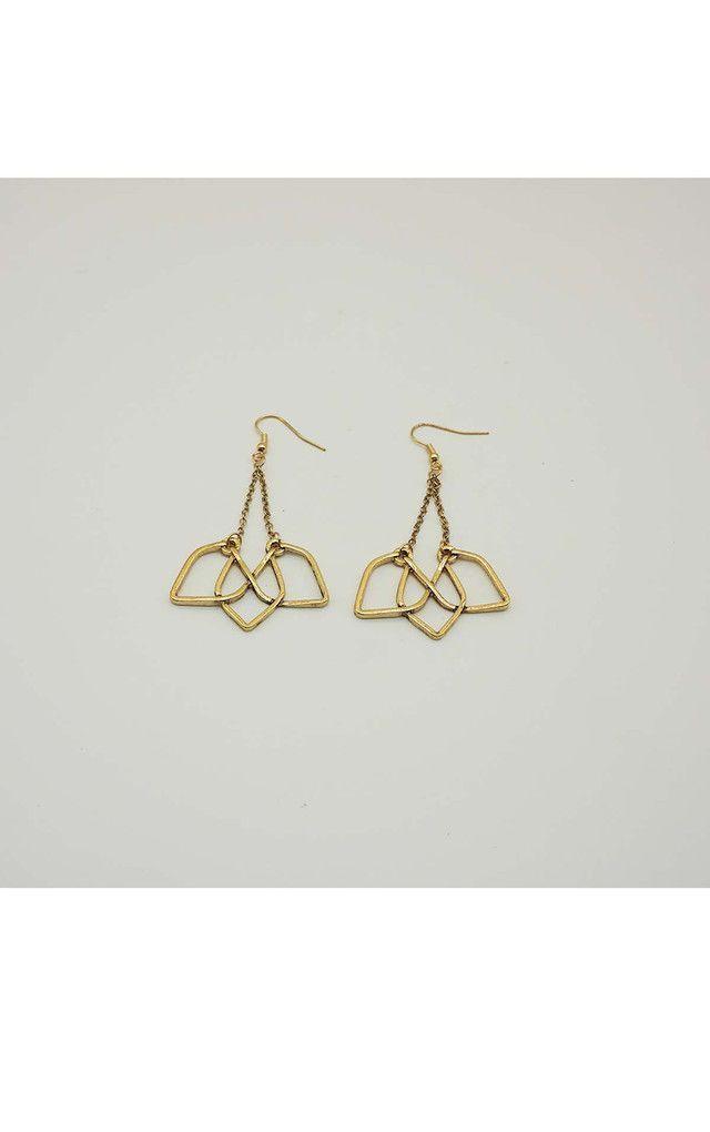 Aros Largos Petlos Dorado i-D-0