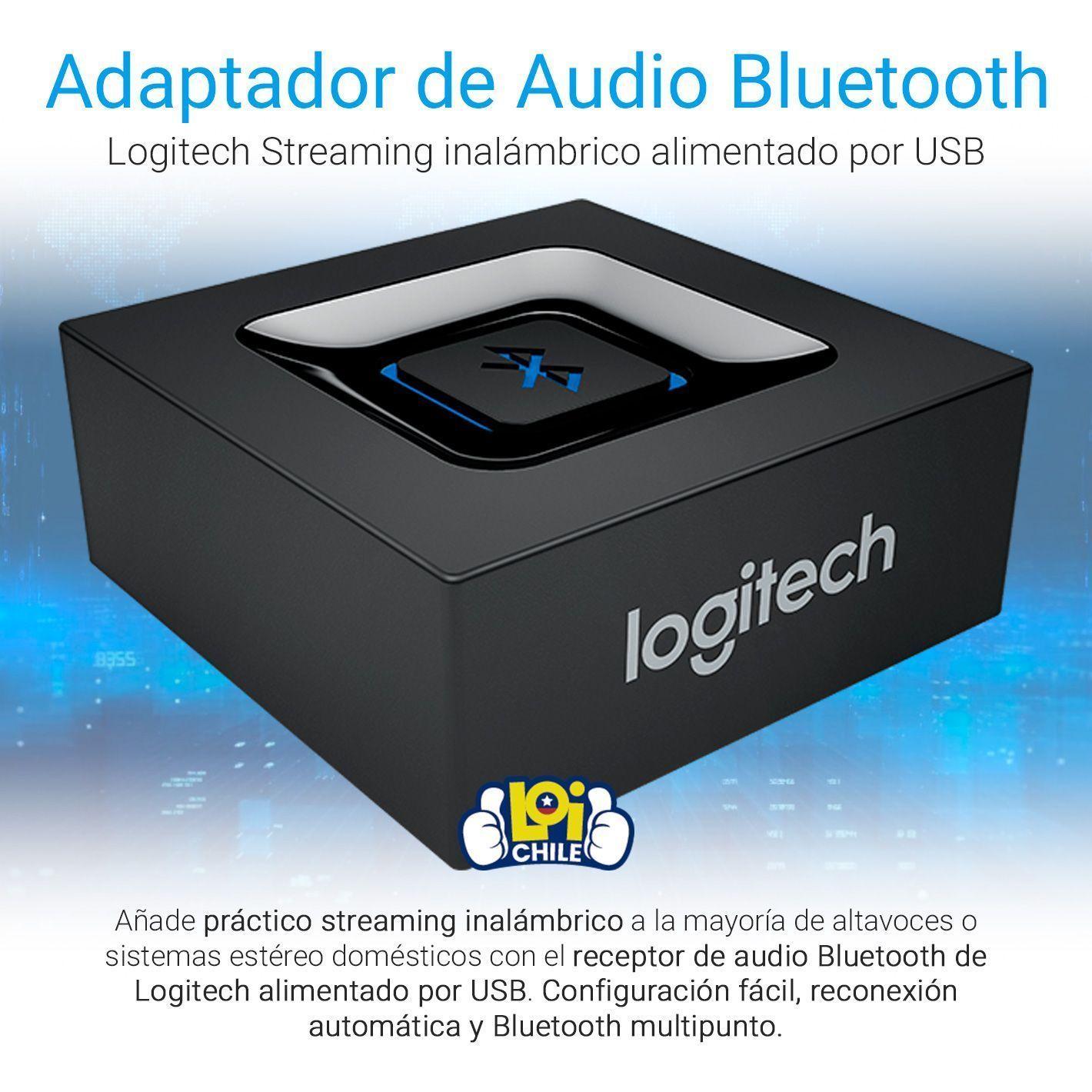 Adaptador De Audio Bluetooth Logitech Streaming Inalambrico Usb-1