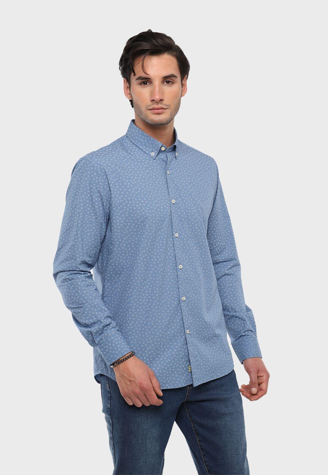 Camisa Casual Print Flores Arrow-0