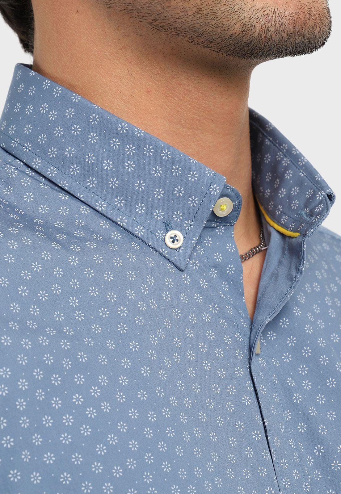 Camisa Casual Print Flores Arrow-2