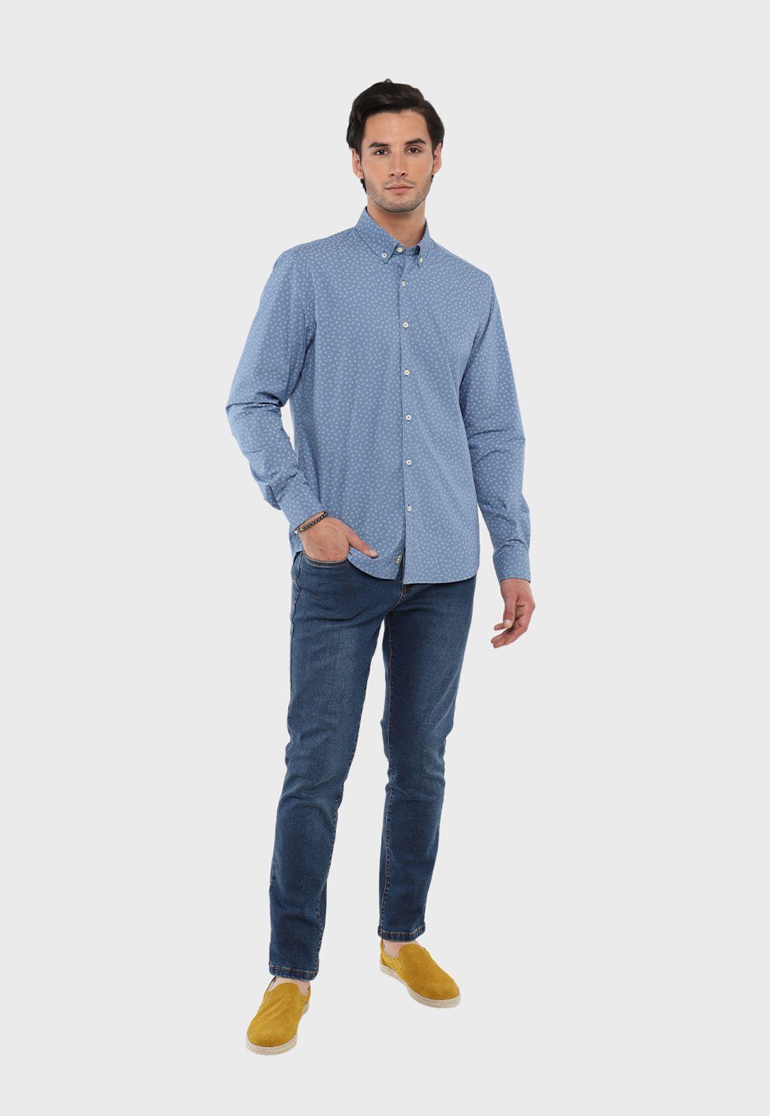 Camisa Casual Print Flores Arrow-3