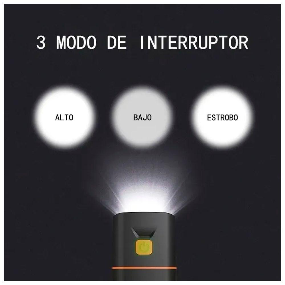 Luz Recargable Impermeable Para Bicicleta - 1000 Lum Tl210-4