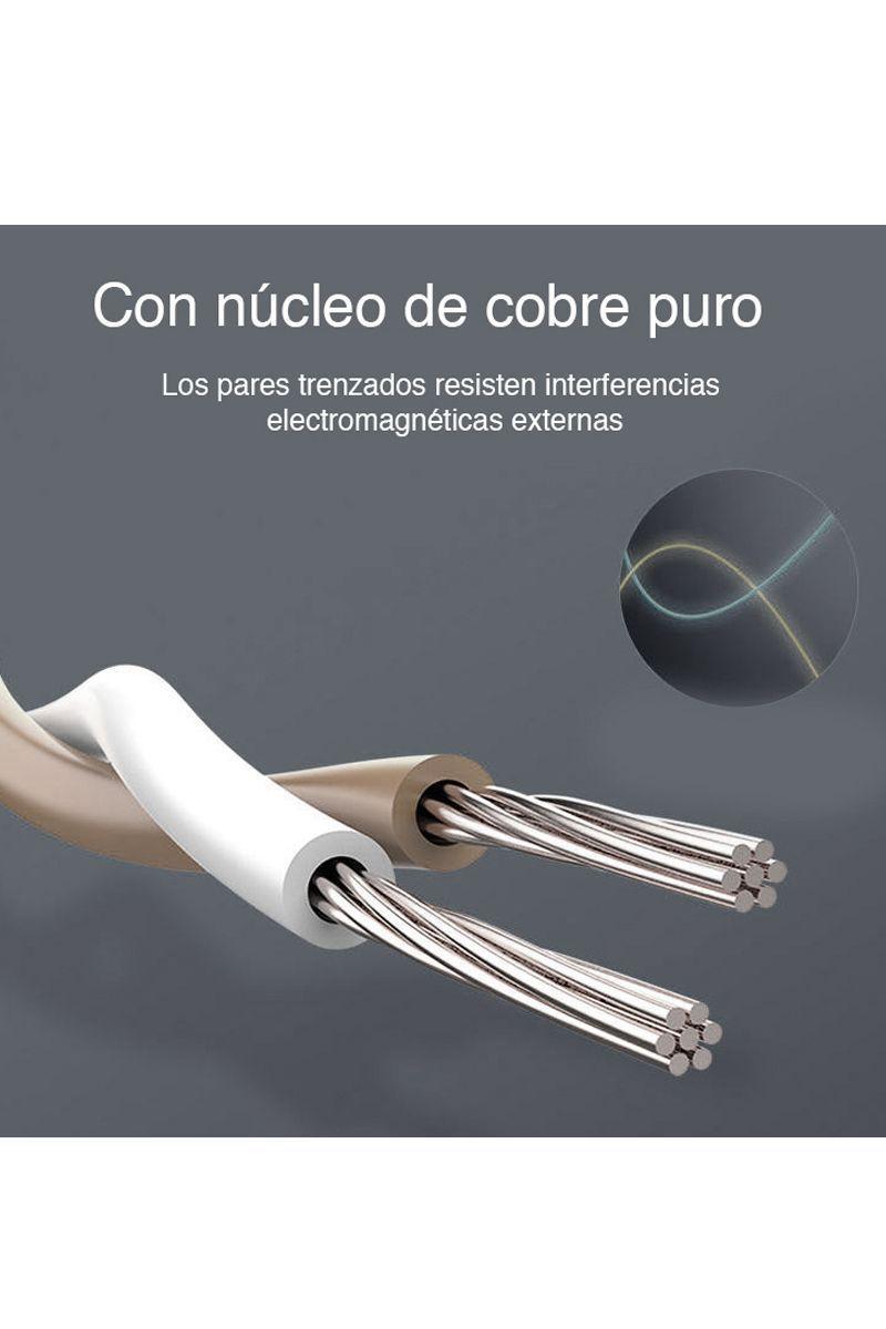 Cable de red cat 7 de 1.5 metros 26AWG Vention-3