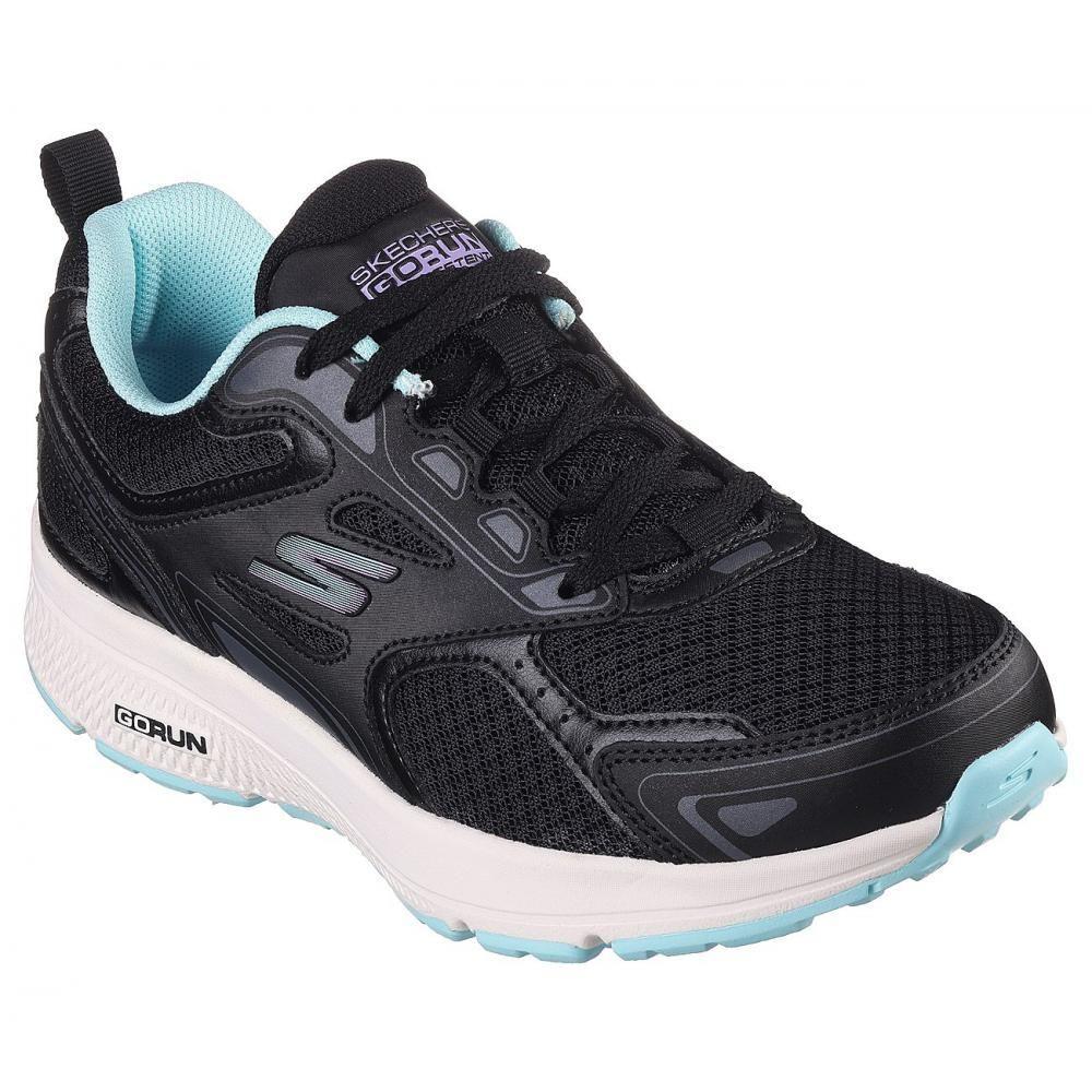 Zapatilla Mujer Go Run Consistent Negra Skechers-4