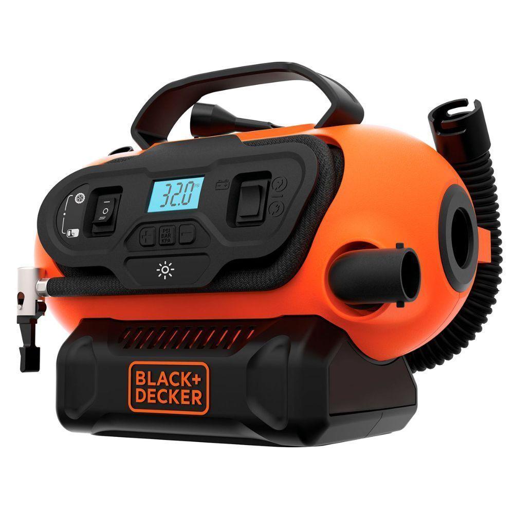 Inflador Inalambrica Multipropósito 20V  Bdinf20-B2C Black - Decker-1