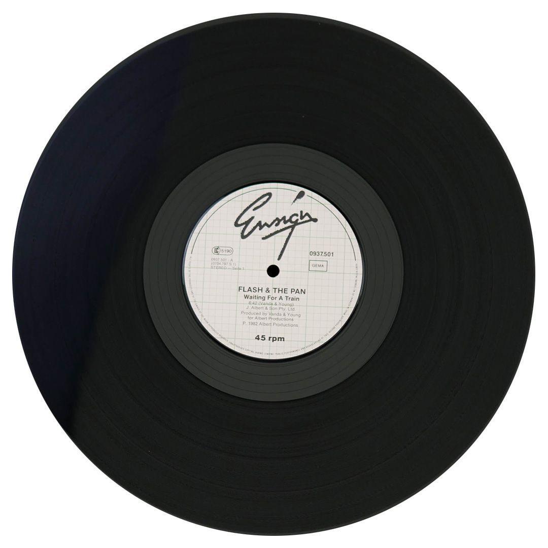 FLASH & THE PAN - WAITING FOR A TRAIN 12" MAXI SINGLE VINILO USADO-2