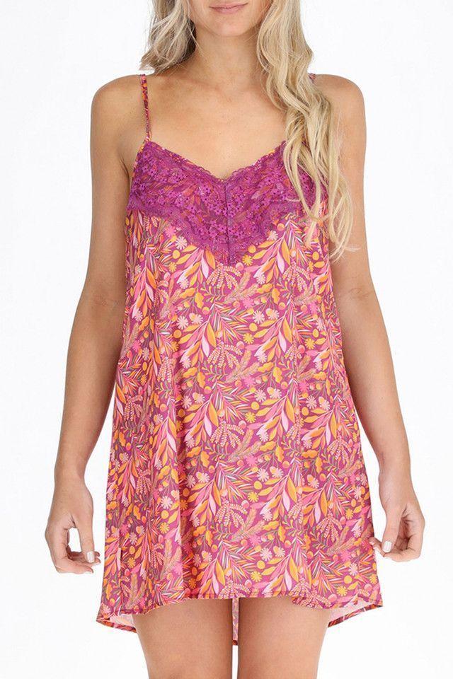 Camisa de dormir Rosada Positano S-2