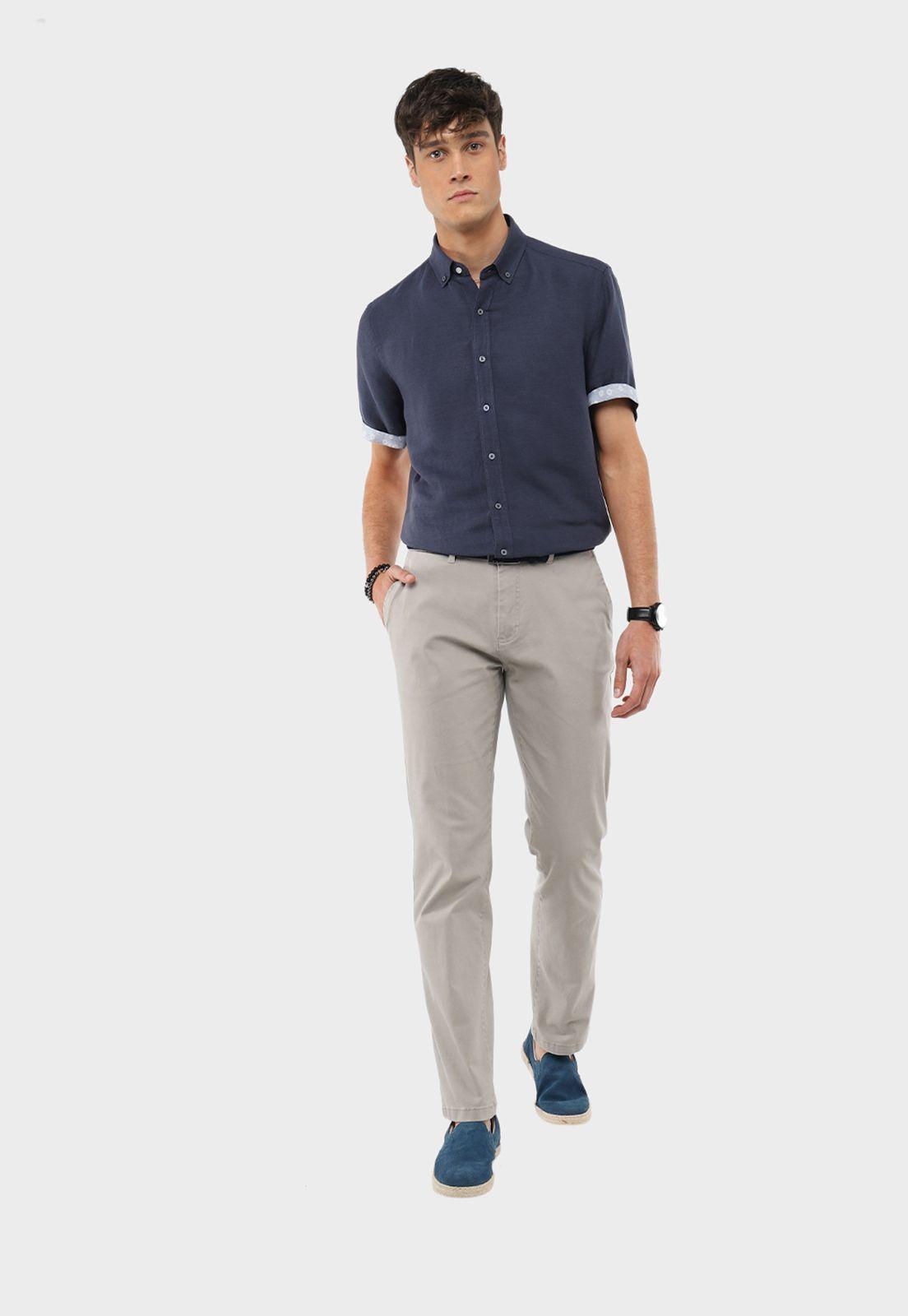 Pantalon Spandex Chino Guy Laroche-3