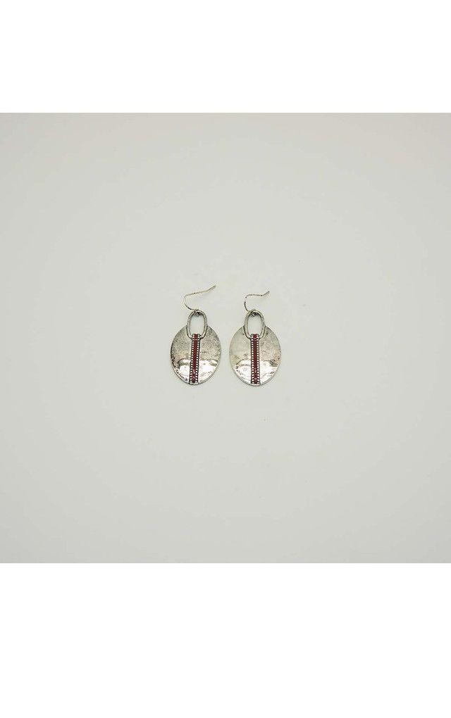 Aros Medianos Isa Plateados  i-D-0