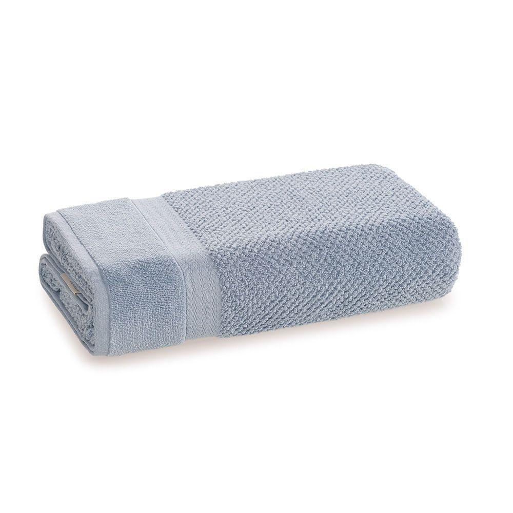 Toalla de baño Karsten Milenium 450gr 66 x 140 cm Azul Piedra-0