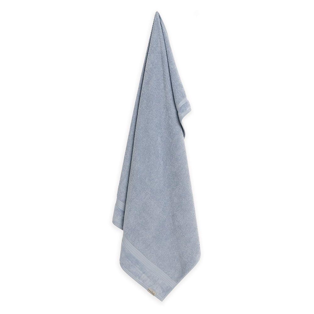 Toalla de baño Karsten Milenium 450gr 66 x 140 cm Azul Piedra-1
