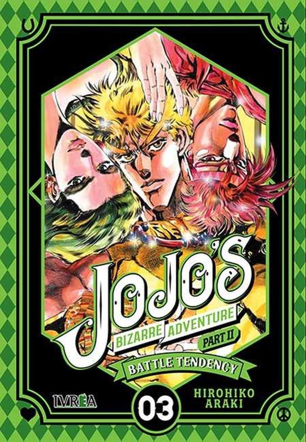 Manga Jojo's Bizarre Adventure - Parte N.º 02 - Battle Tendency 03 - España-0