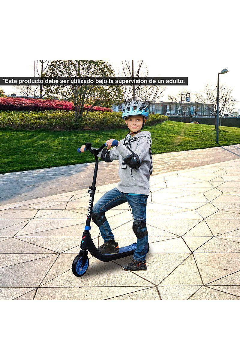 Scooter Eléctrico 12 Km/h Go Fun Azul-1