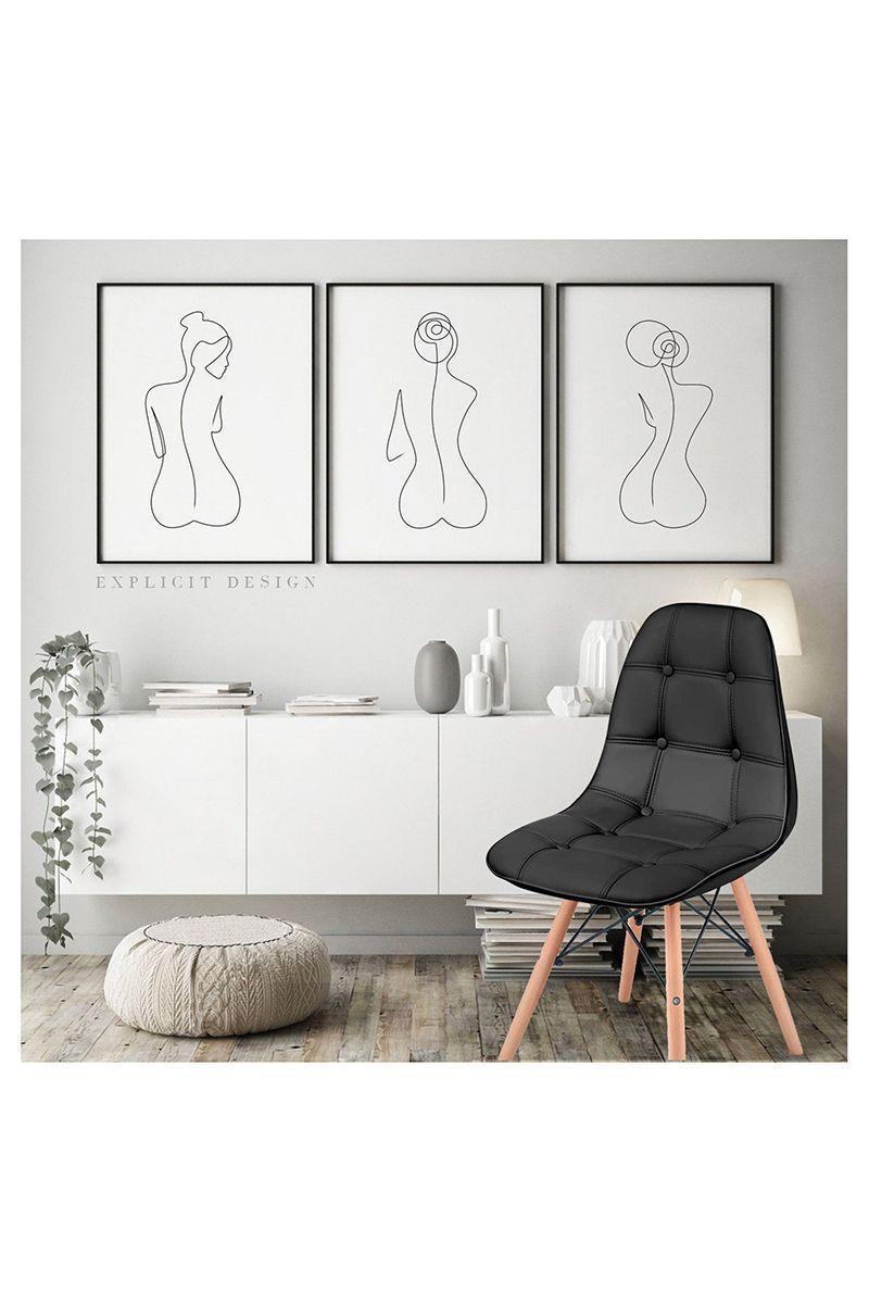 Silla Eames Acolchada Pu-1