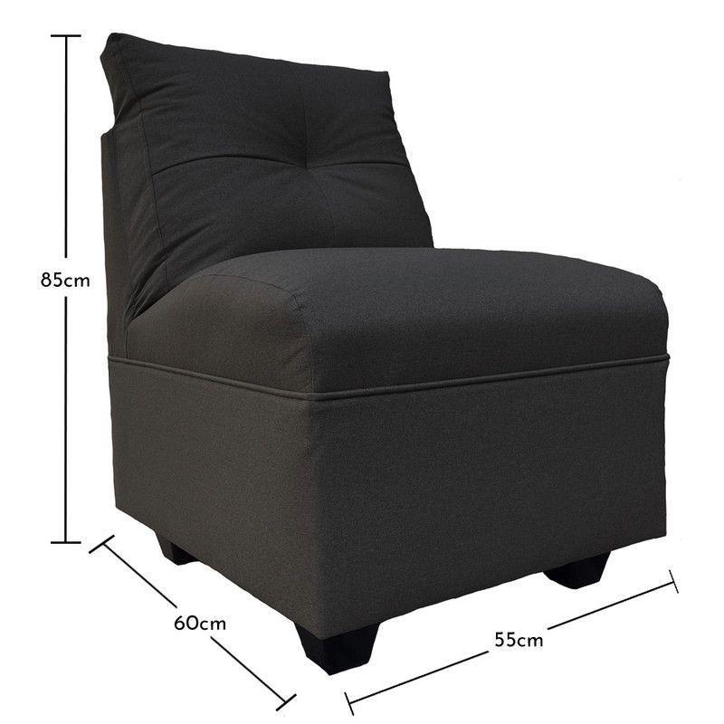 Butaca Mateo Chenille Cafe Pata Plastica 1C-4