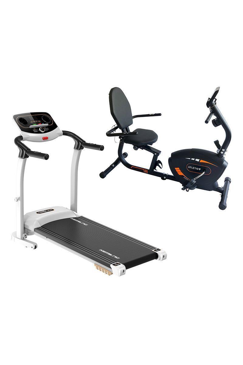 Pack Trotadora M201 + Recumbent YQ-2301D Blanco-0
