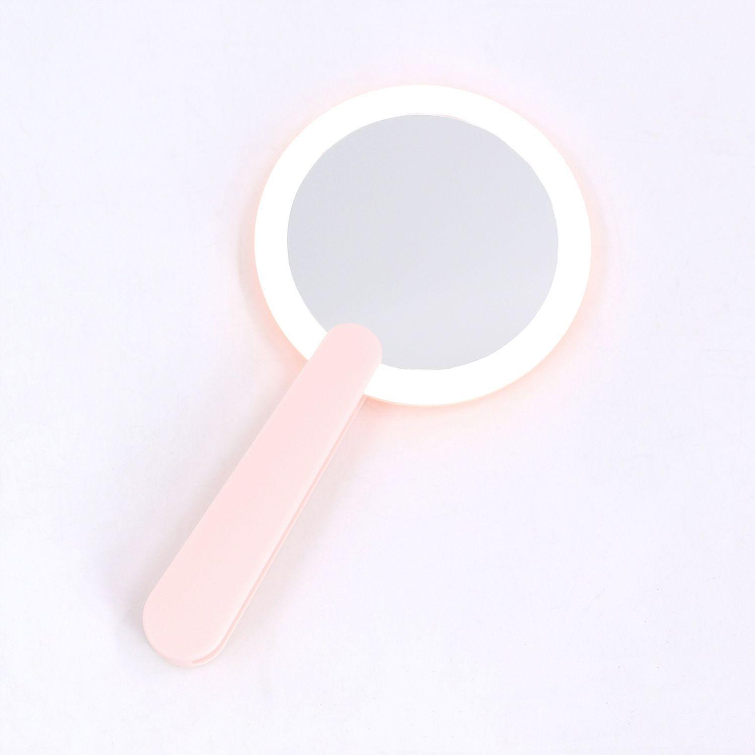 Espejo de Mano Para Maquillaje con Luz Led Beauty Creations-5