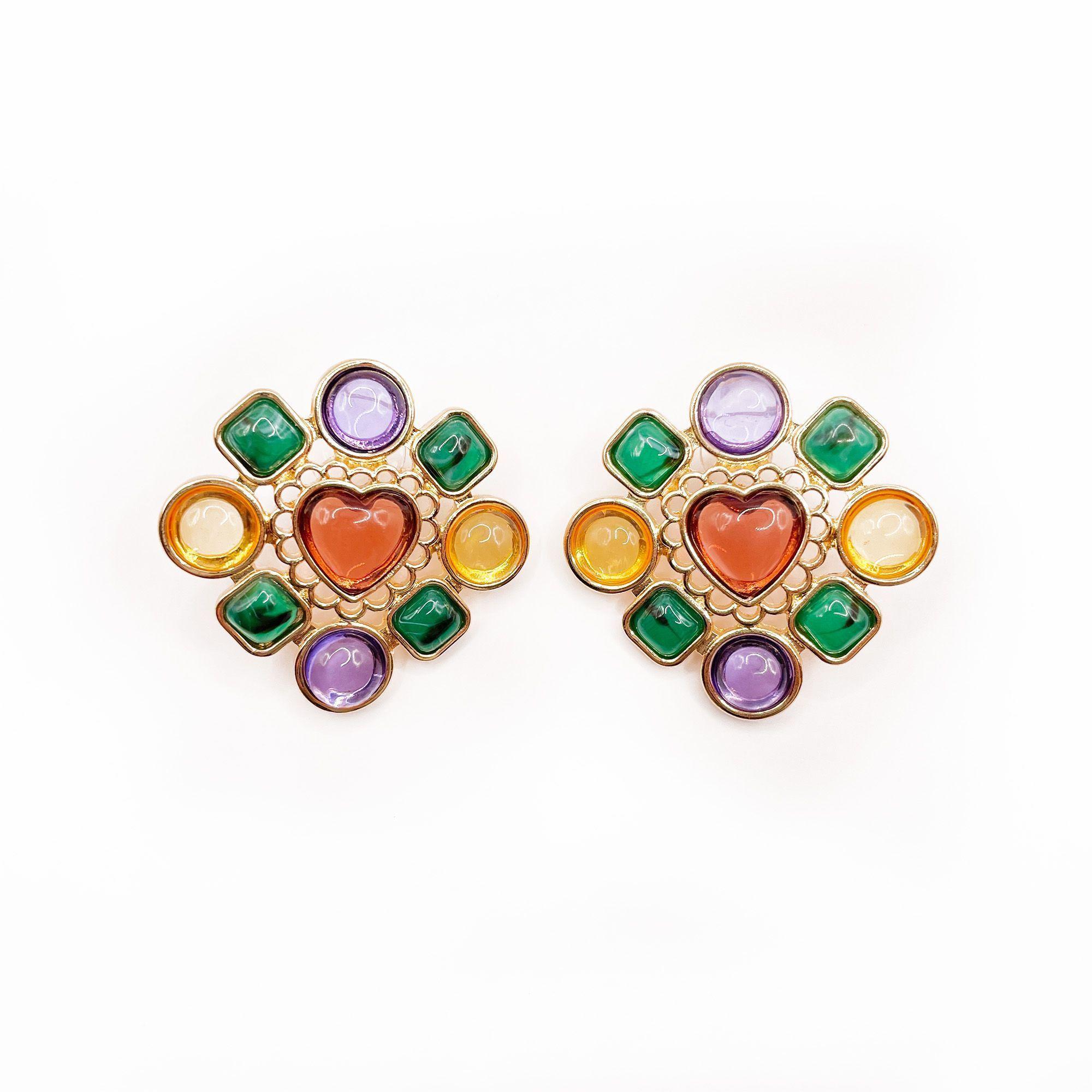 Aros Corazón De Piedra-1