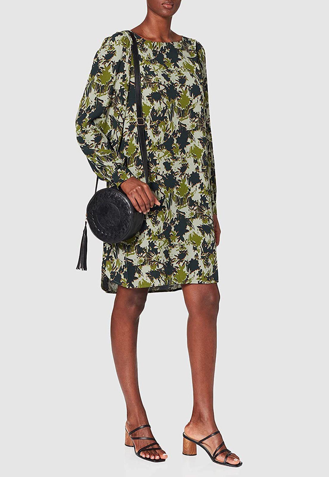 Vestido Midi Estampado Esprit-0