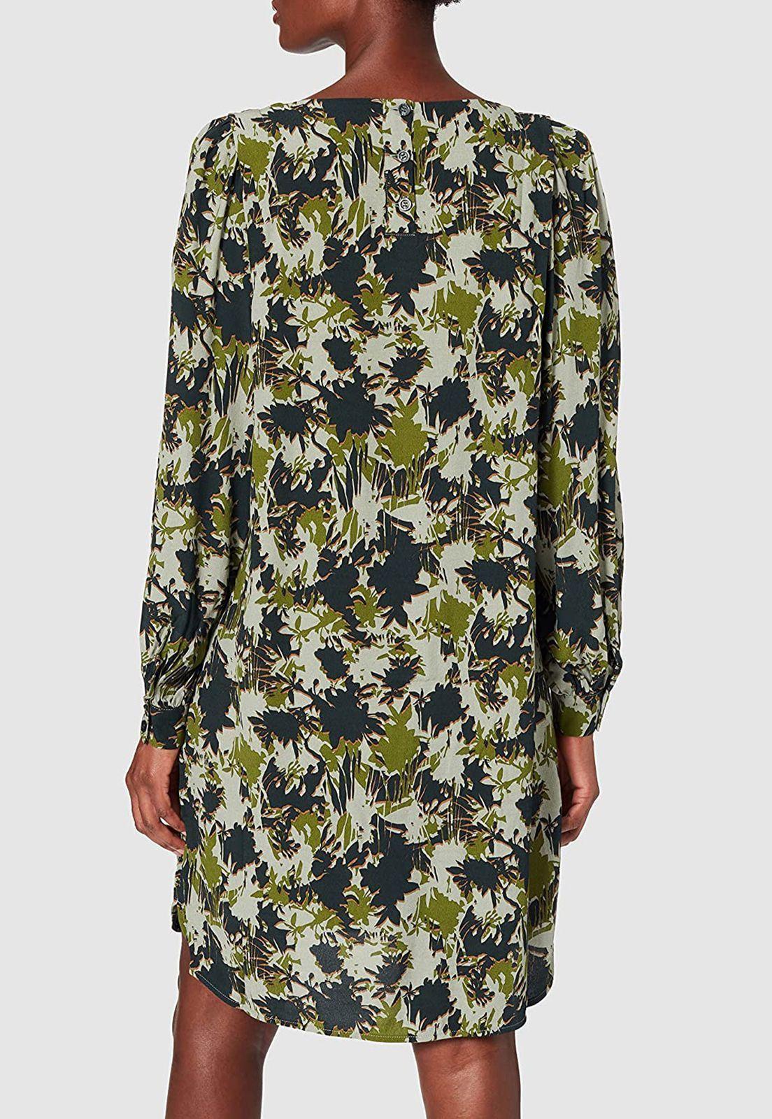 Vestido Midi Estampado Esprit-1