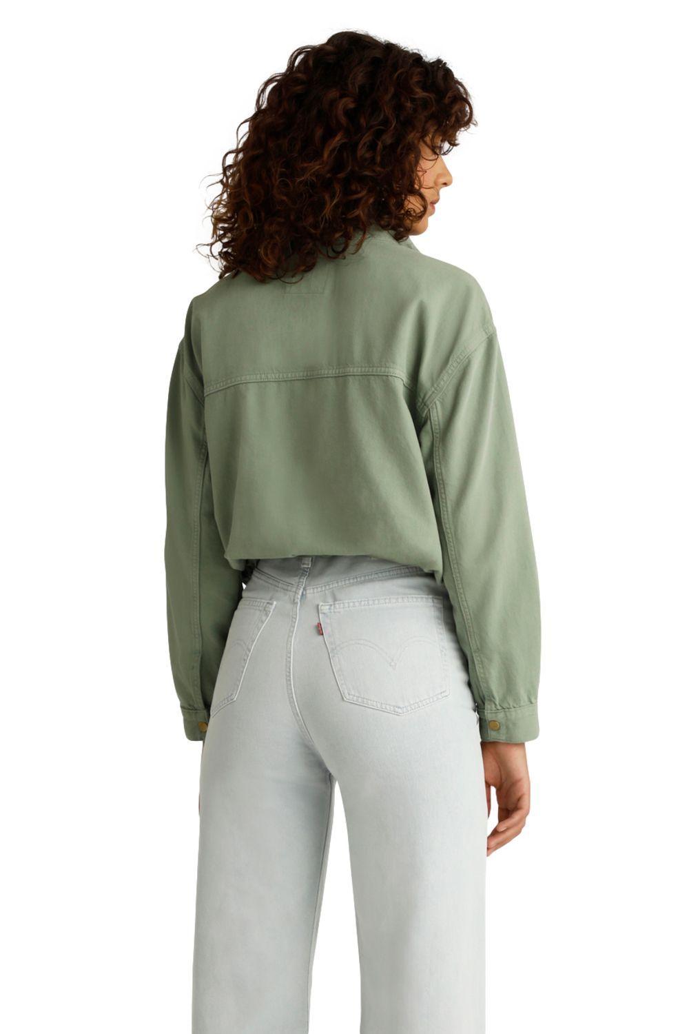 Chaqueta Mujer Ajustable Verde Levis 139672-2