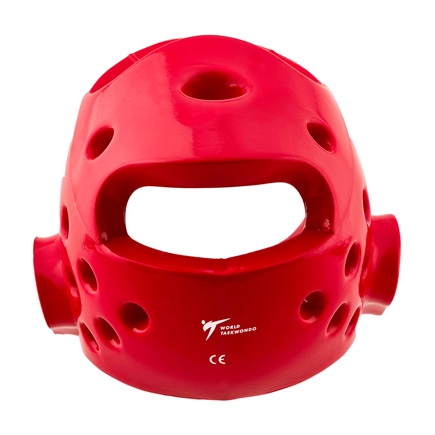 Cabezal Protector para Taekwondo Rojo Adidas WTF-2
