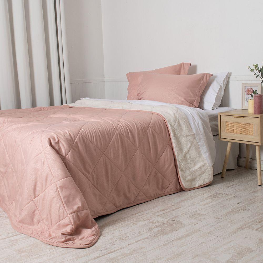 Plumon MF Emboss+Sherpa 2 P Rosado-2