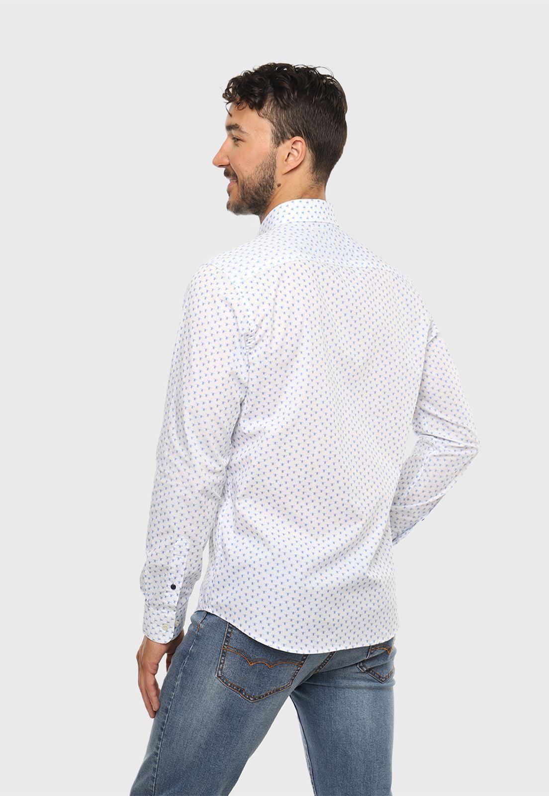 Camisa Casual Mini Print Arrow-1