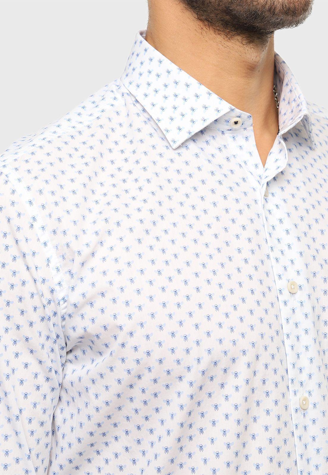 Camisa Casual Mini Print Arrow-2