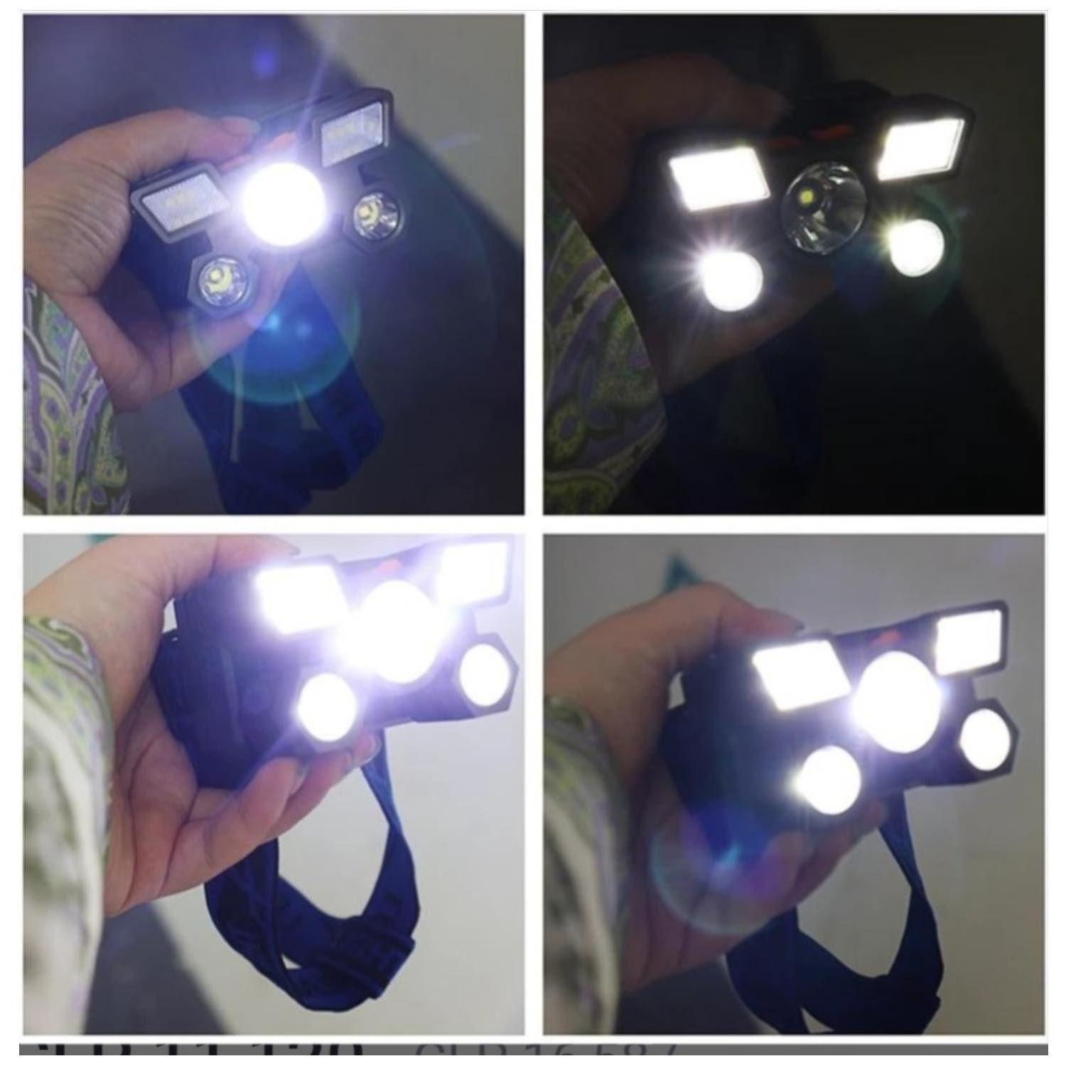LINTERNA FRONTAL DE CABEZA 5 LEDS-5