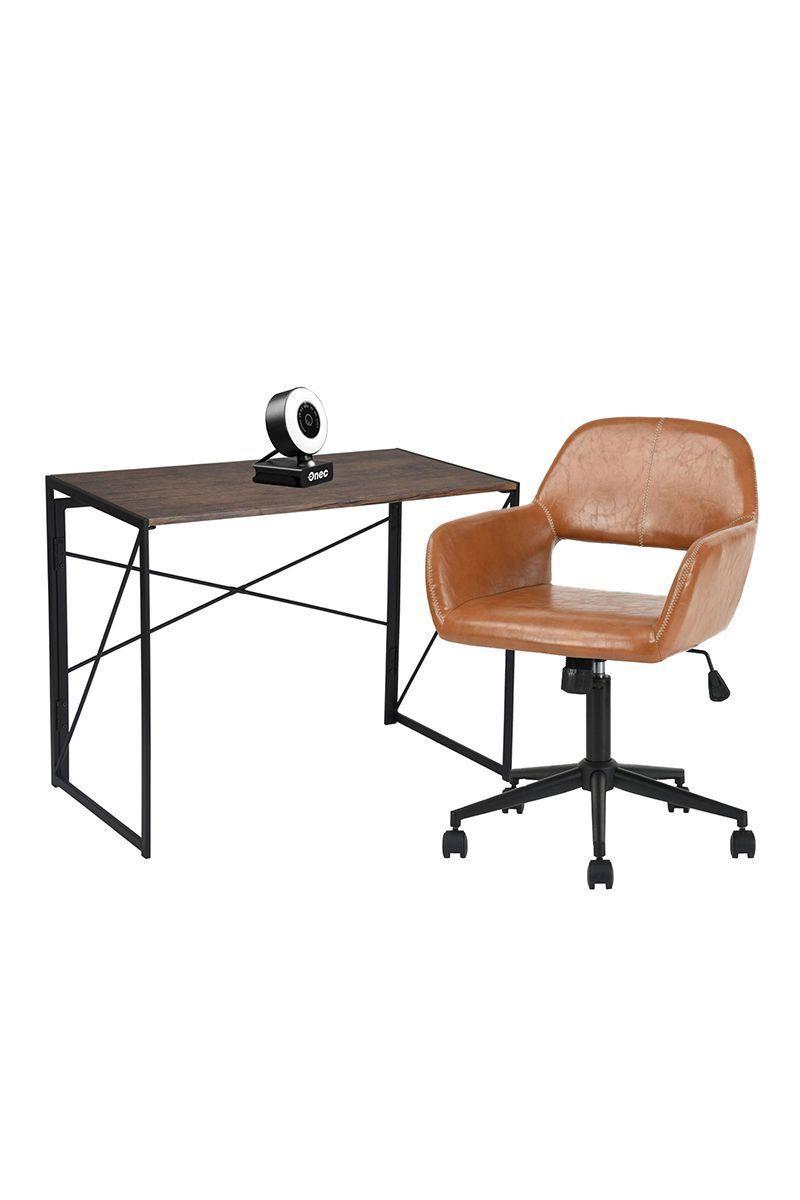 Pack Escritorio Plegable+Silla Cromwell+Webcam 2560P-0