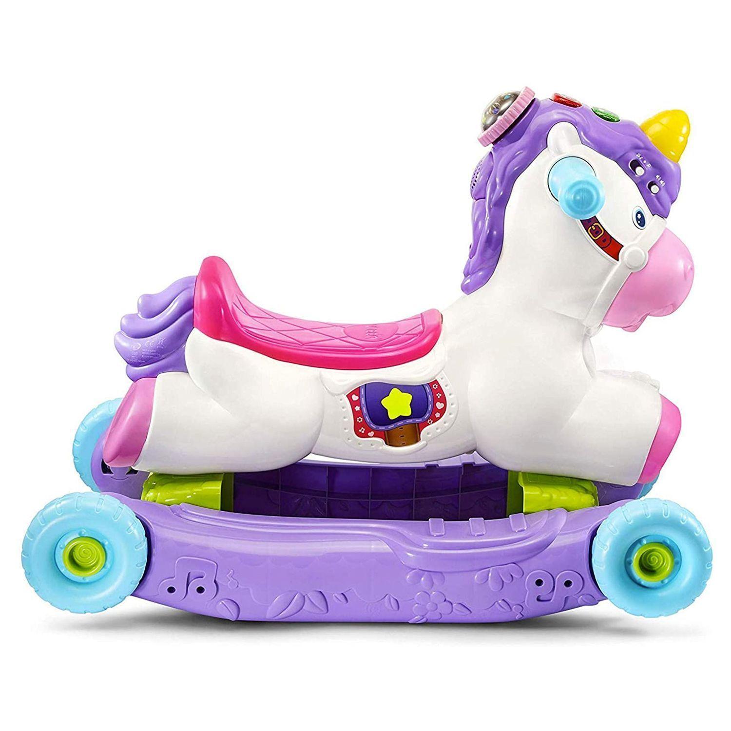 Correpasillos y Balancín 2 en 1 Unicornio Vtech-3