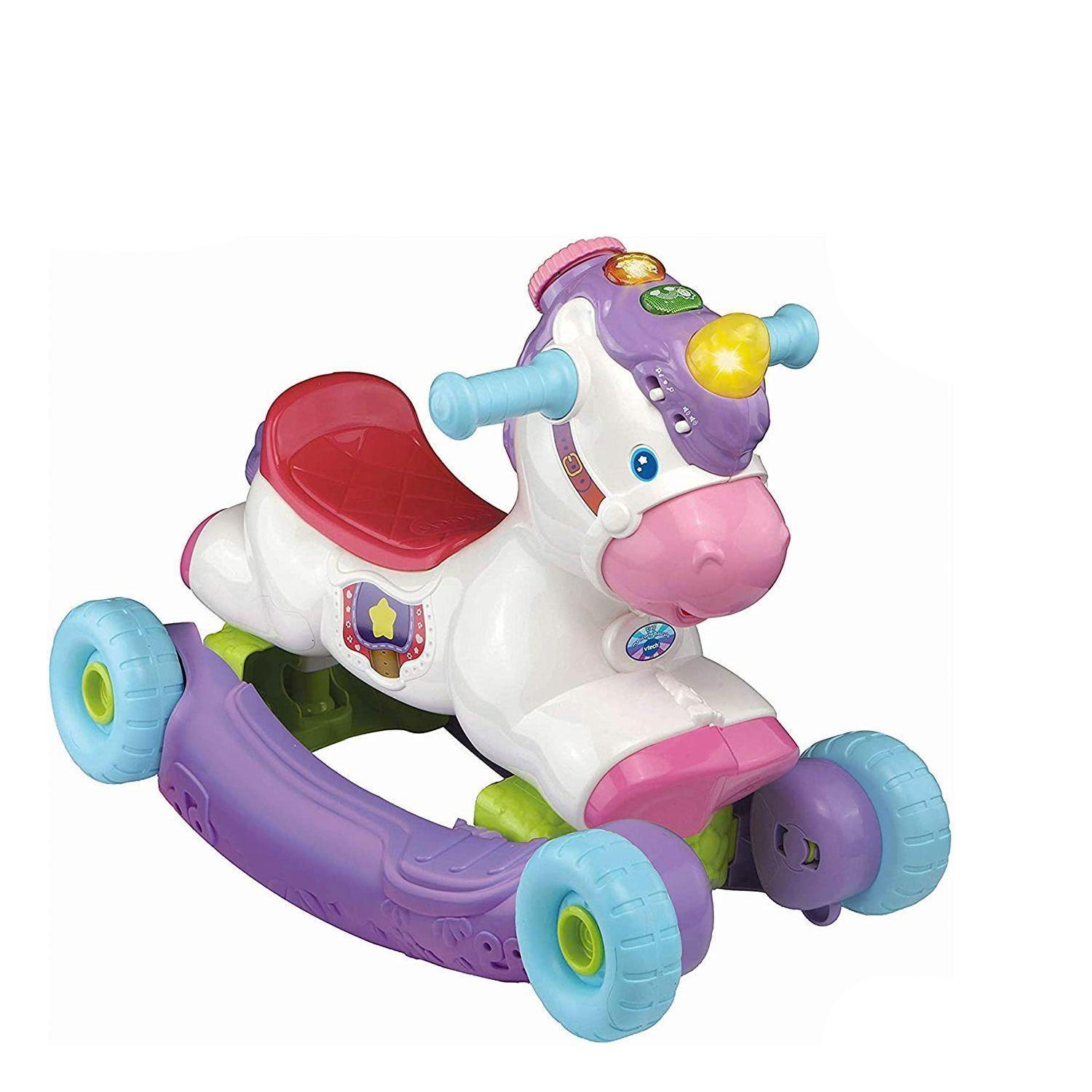 Correpasillos y Balancín 2 en 1 Unicornio Vtech-2