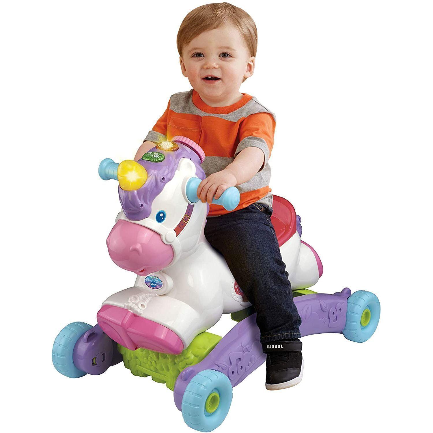 Correpasillos y Balancín 2 en 1 Unicornio Vtech-5