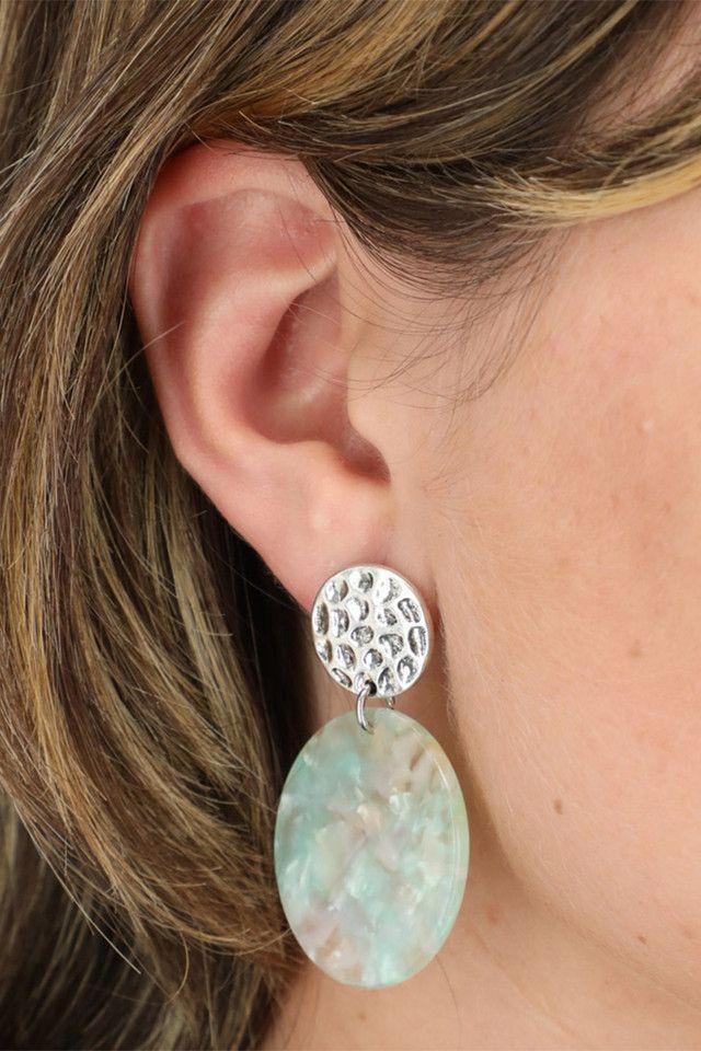 Aros Light Blue Plateado Humana-1